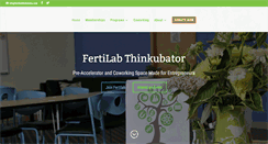 Desktop Screenshot of fertilabthinkubator.com